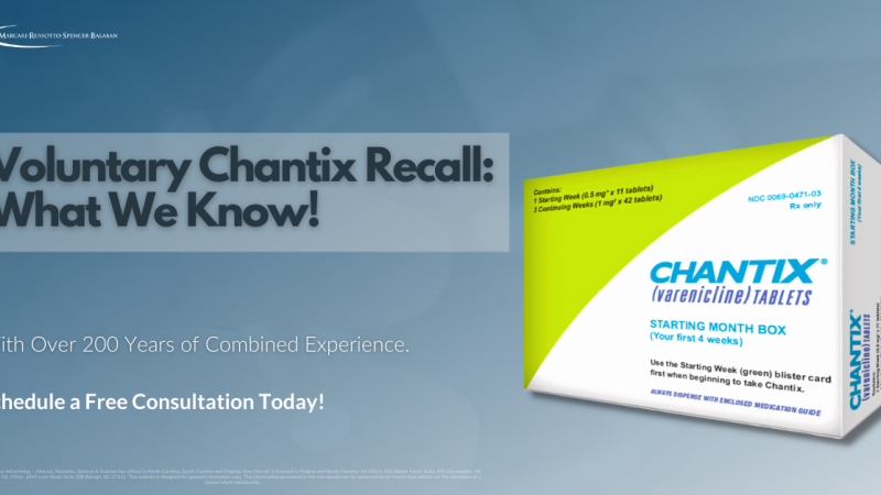 Chantix Recall