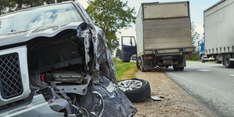 Serious truck accident
