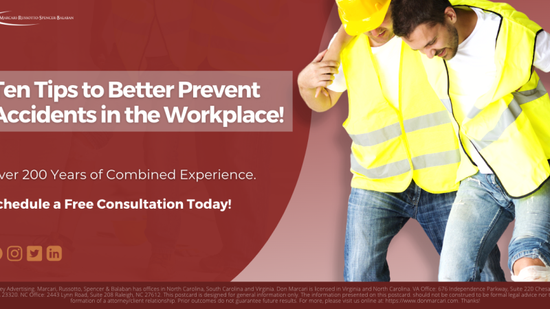 Accidents, Workplace Accidents