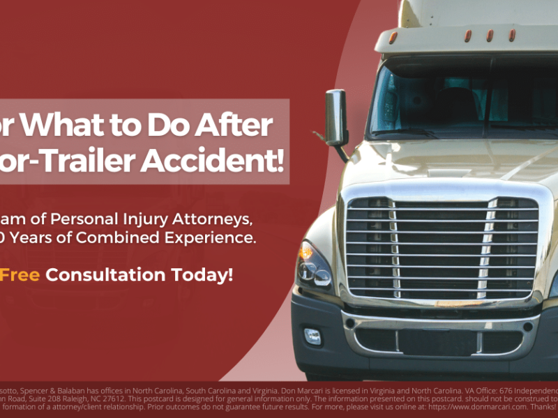 Tips for handling tractor-trailer accidents, legal advice from expert personal injury attorneys, free consultation.