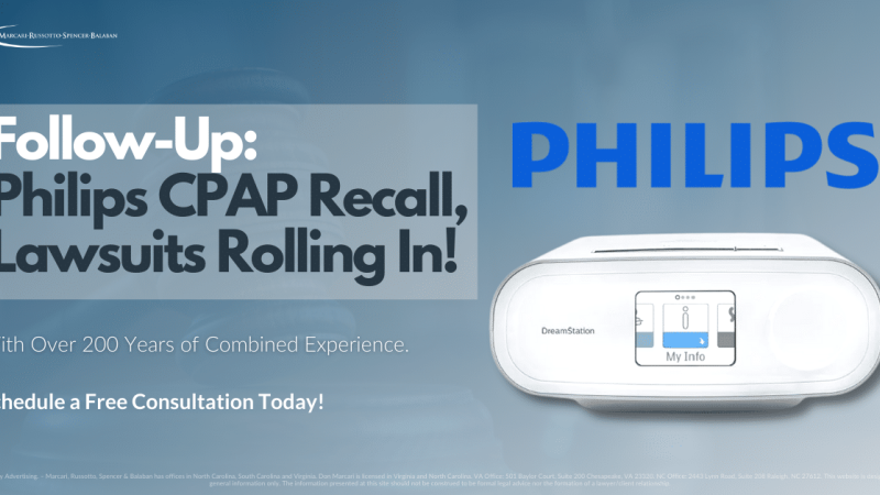 CPAP, Recall, Cancer, Philips